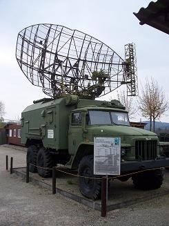 Sowj. Radarfahrzeug, Foto: DF6HF