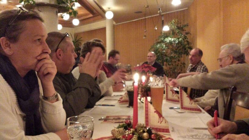 Weihnachtsfeier bei F73