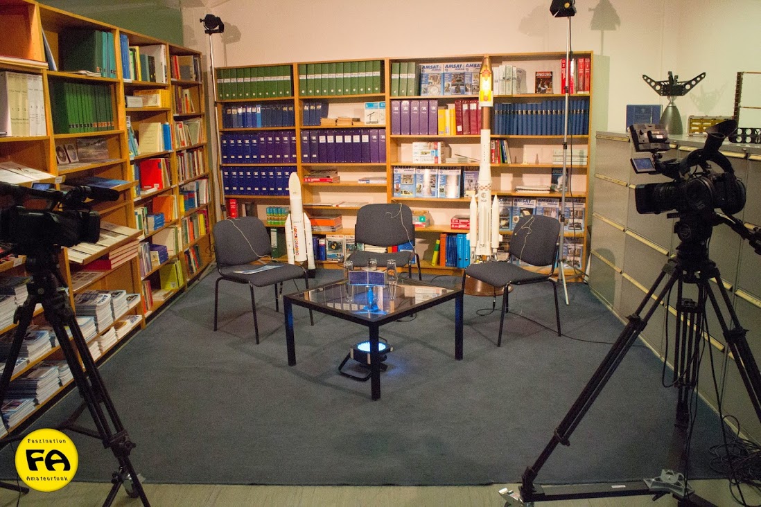 Filmset für die Taklrunde