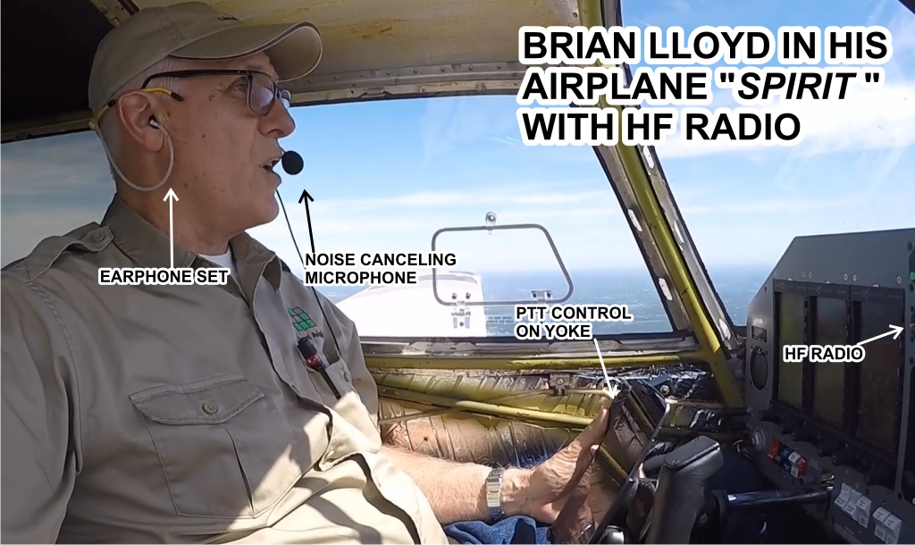 Brian Lloyd Airplane Spirit with HF Radio
